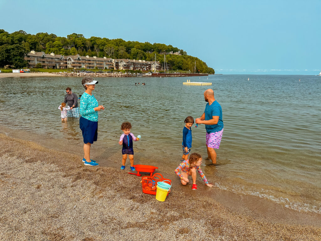 Sister bay beach