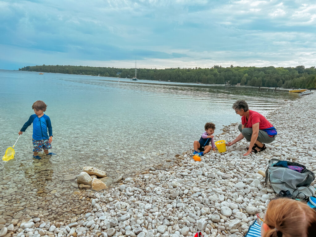 Schoolhouse beach, Washington Island