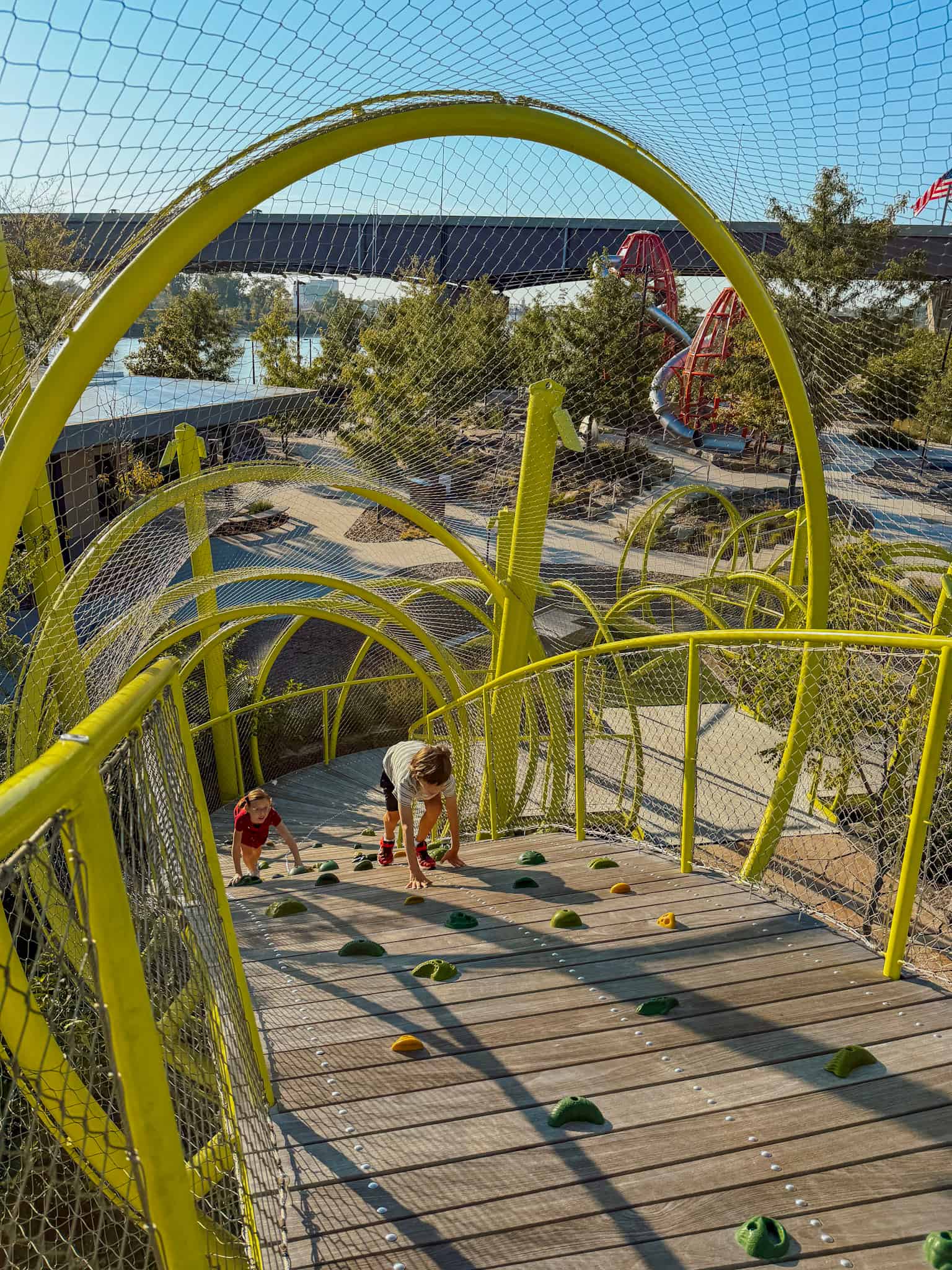 Riverfront Playground in Omaha