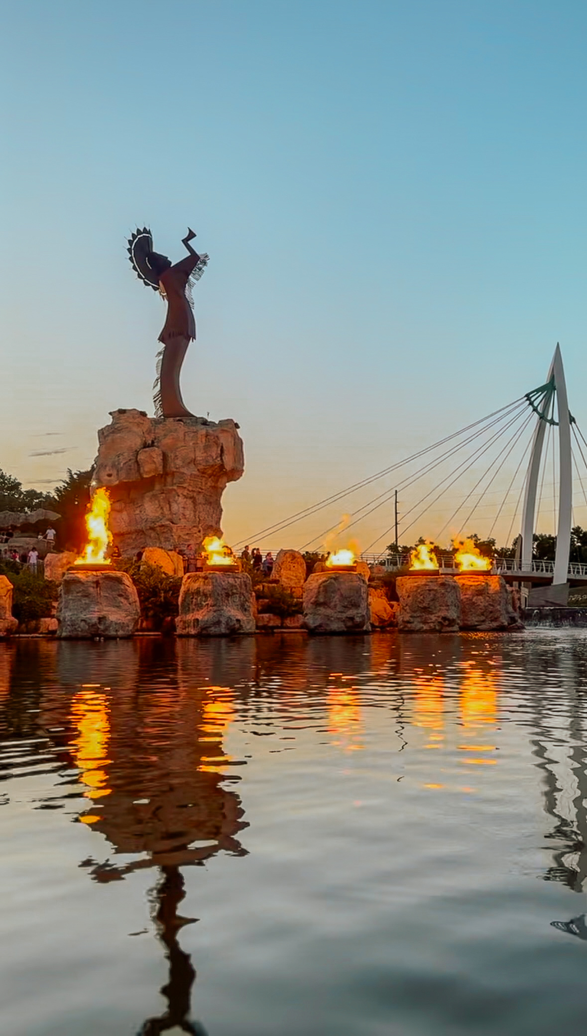 keeper of the plains in wichita