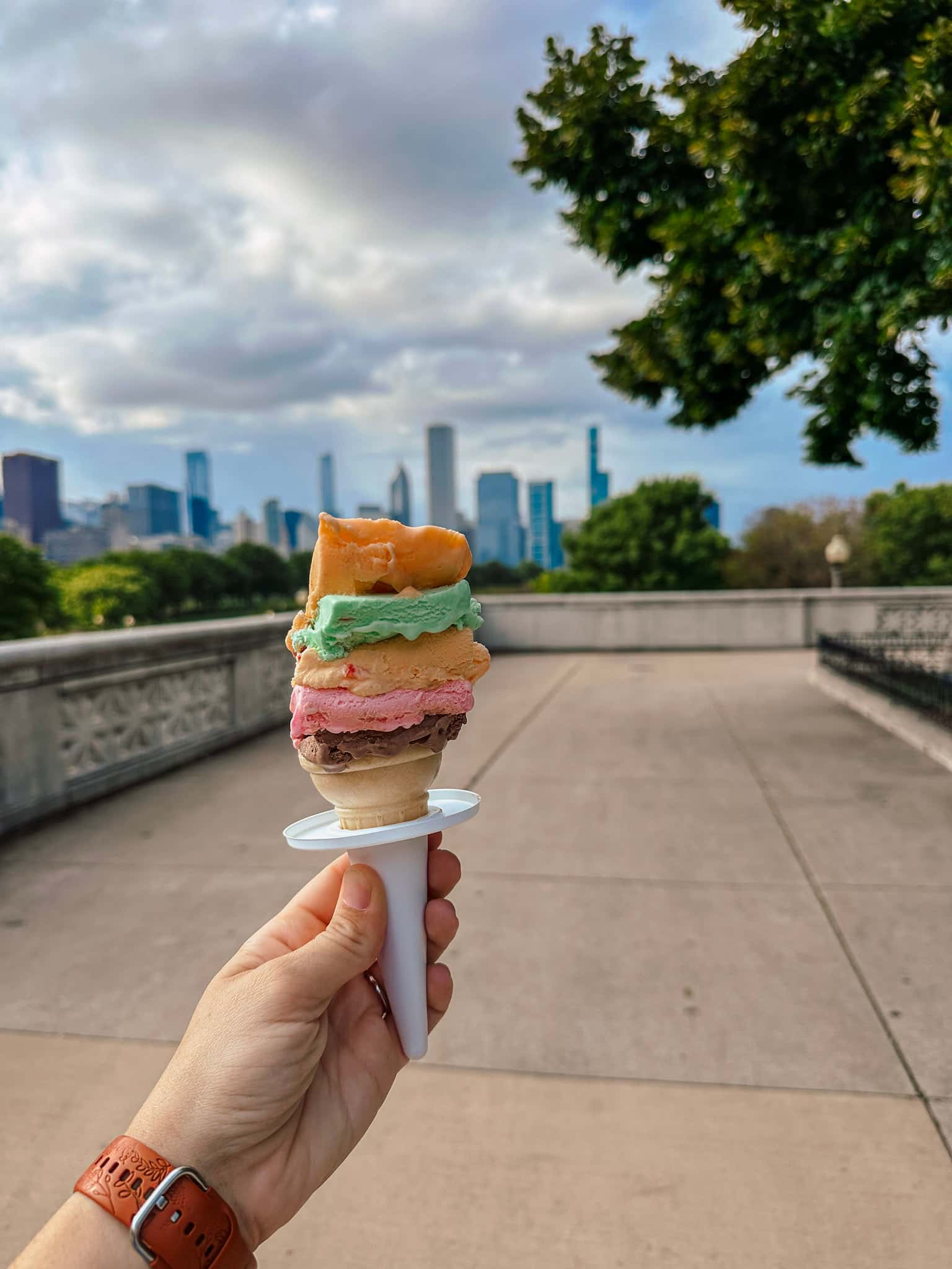rainbow cone chicago
