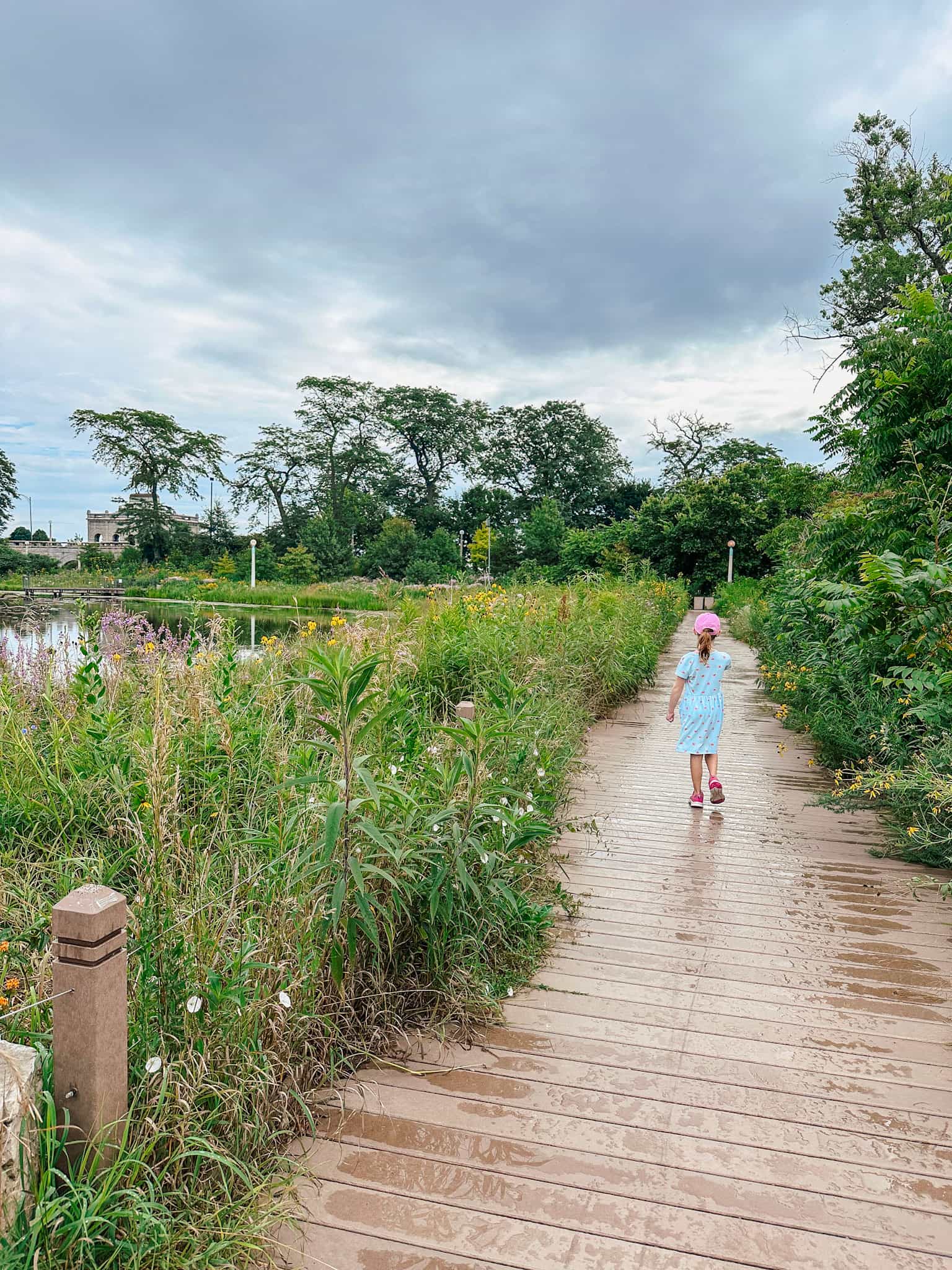 chicago with kids; lincoln park boardwalk