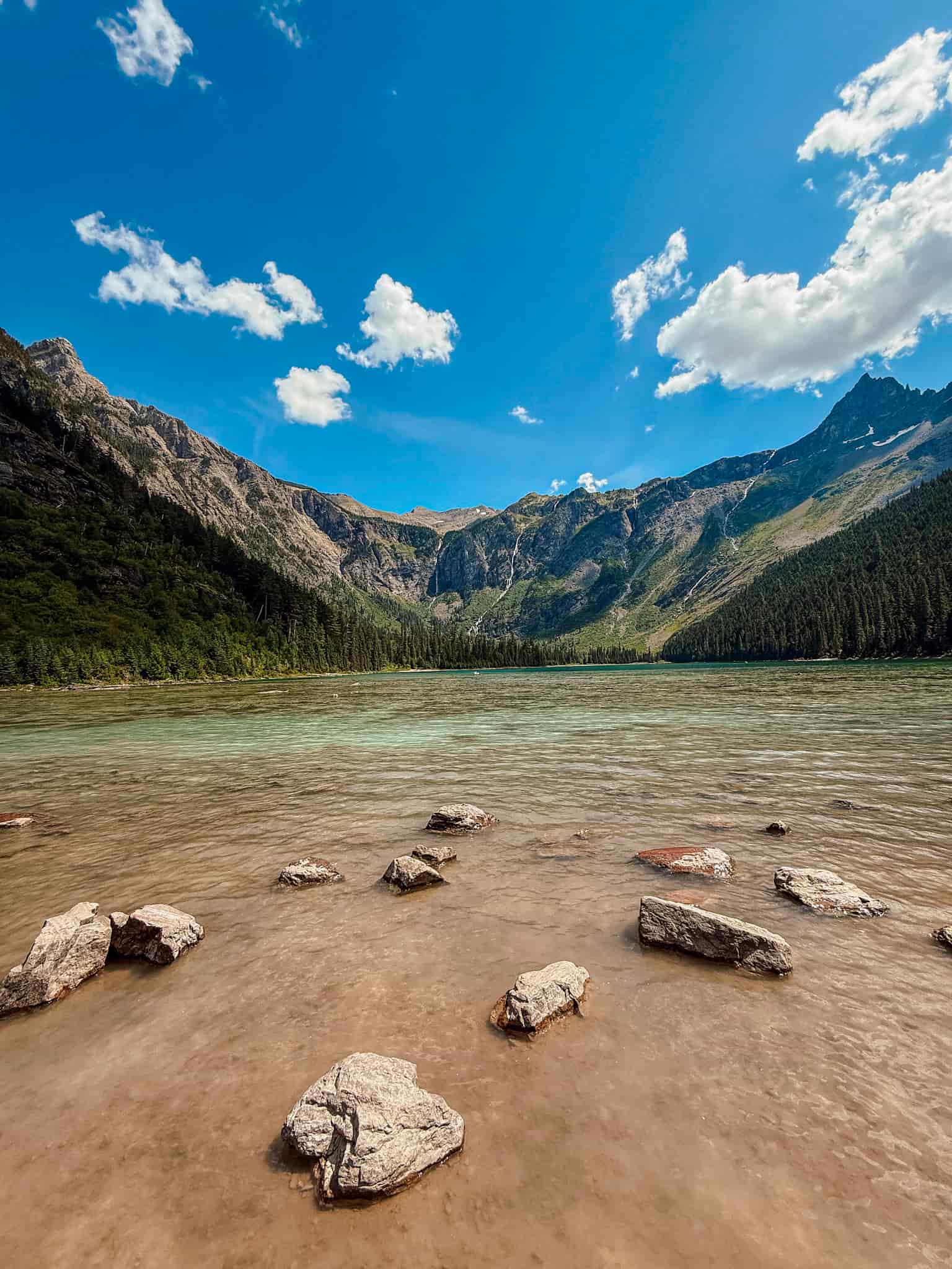 avalanche lake glacier national park 