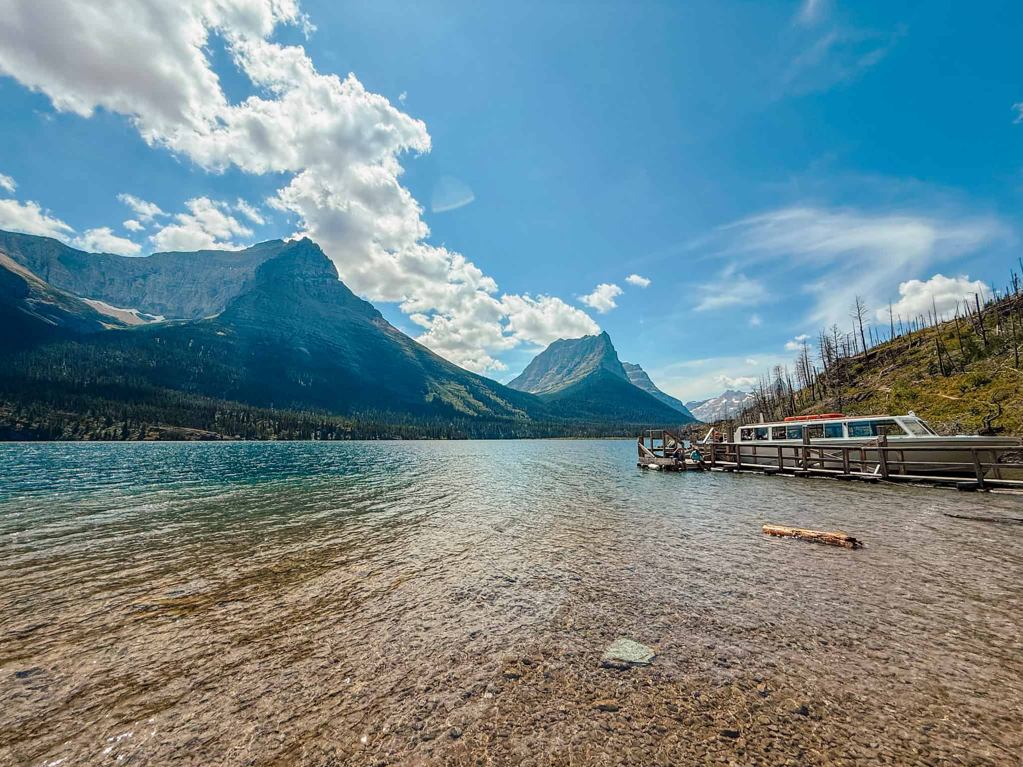 glacier national park with kids