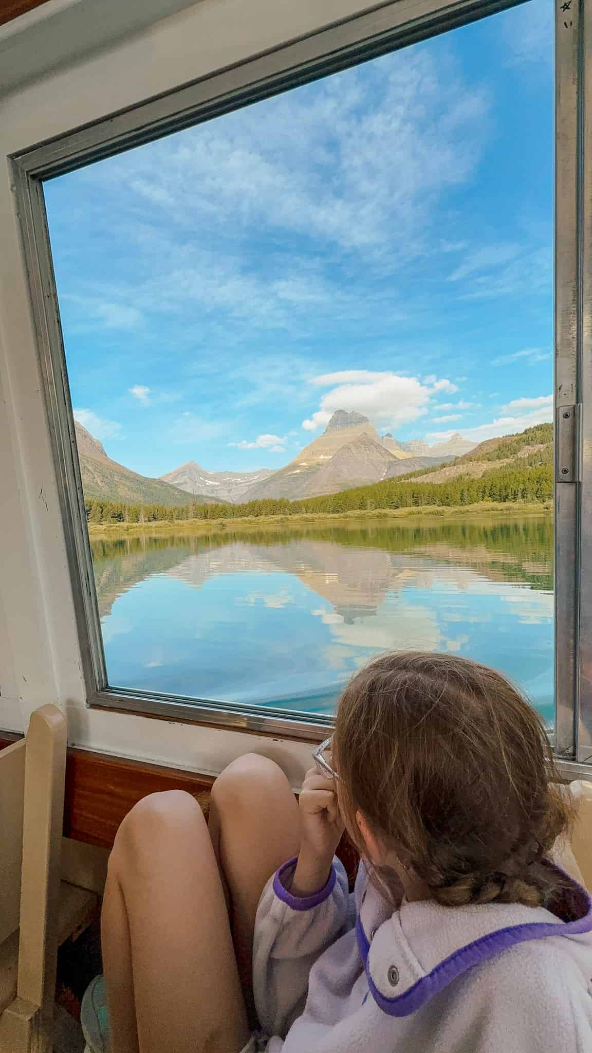 boat tour of lake josephine
