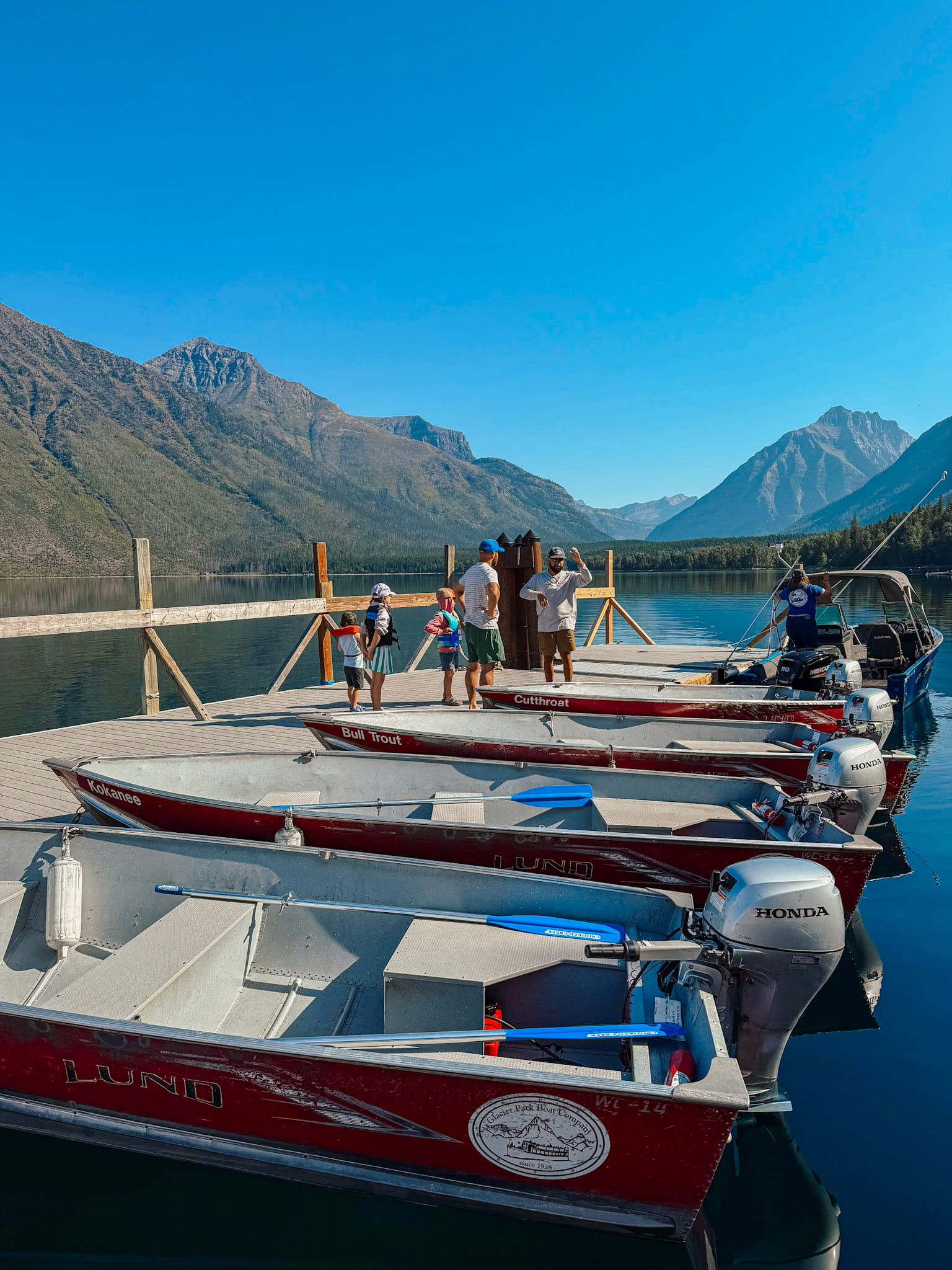 boat rental from lake mcdonald