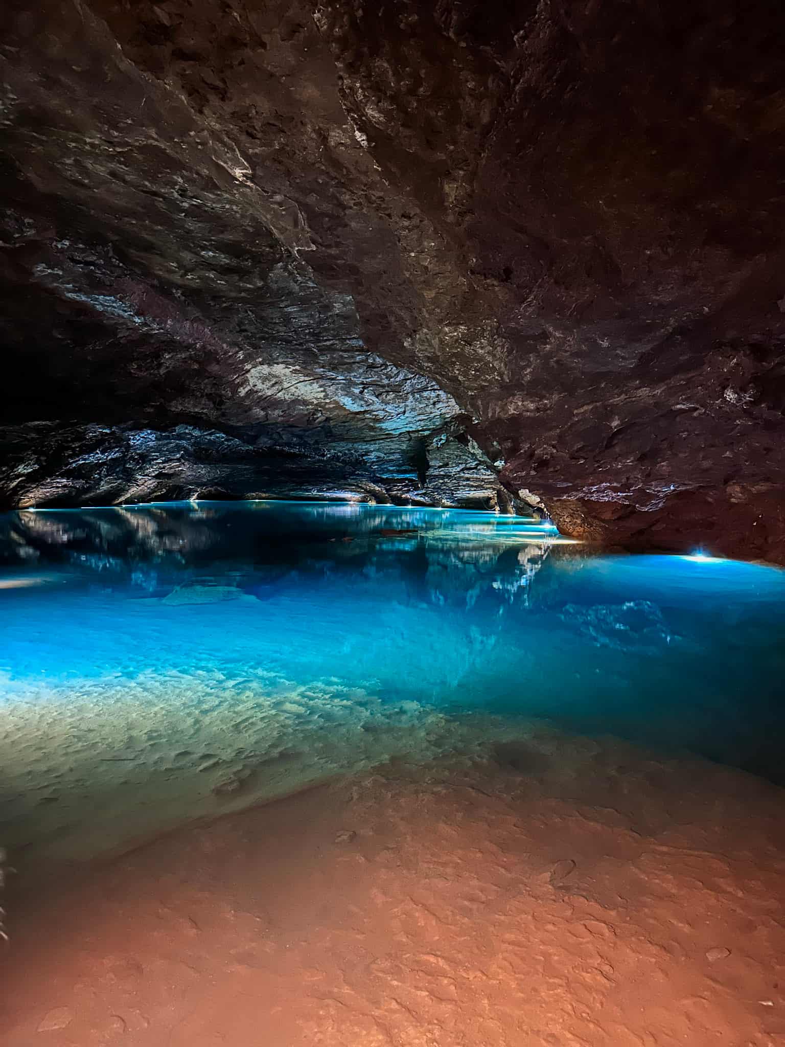underground lake at lost sea adventure