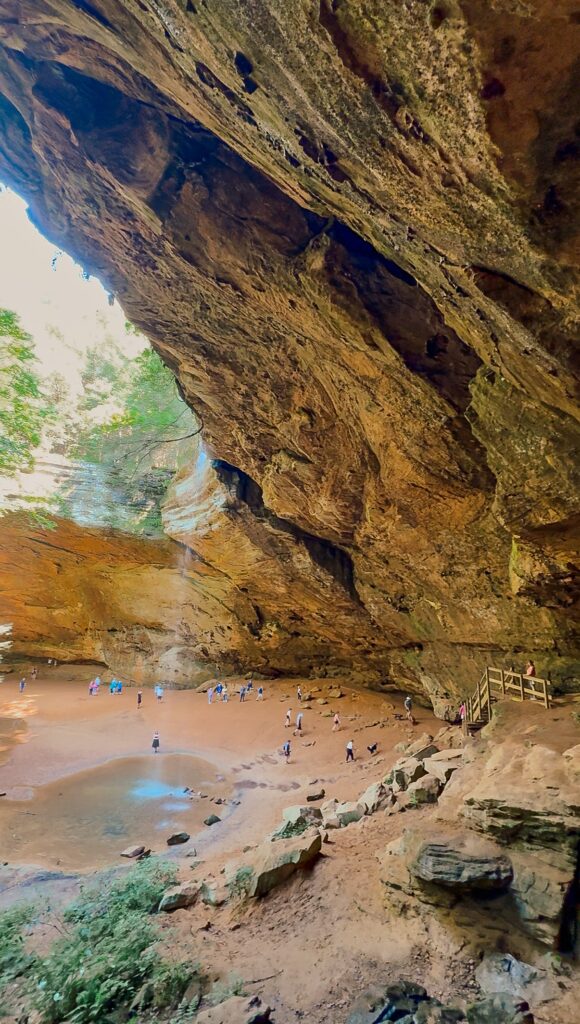 Hocking Hills state park, Ohio. Ash Cave.