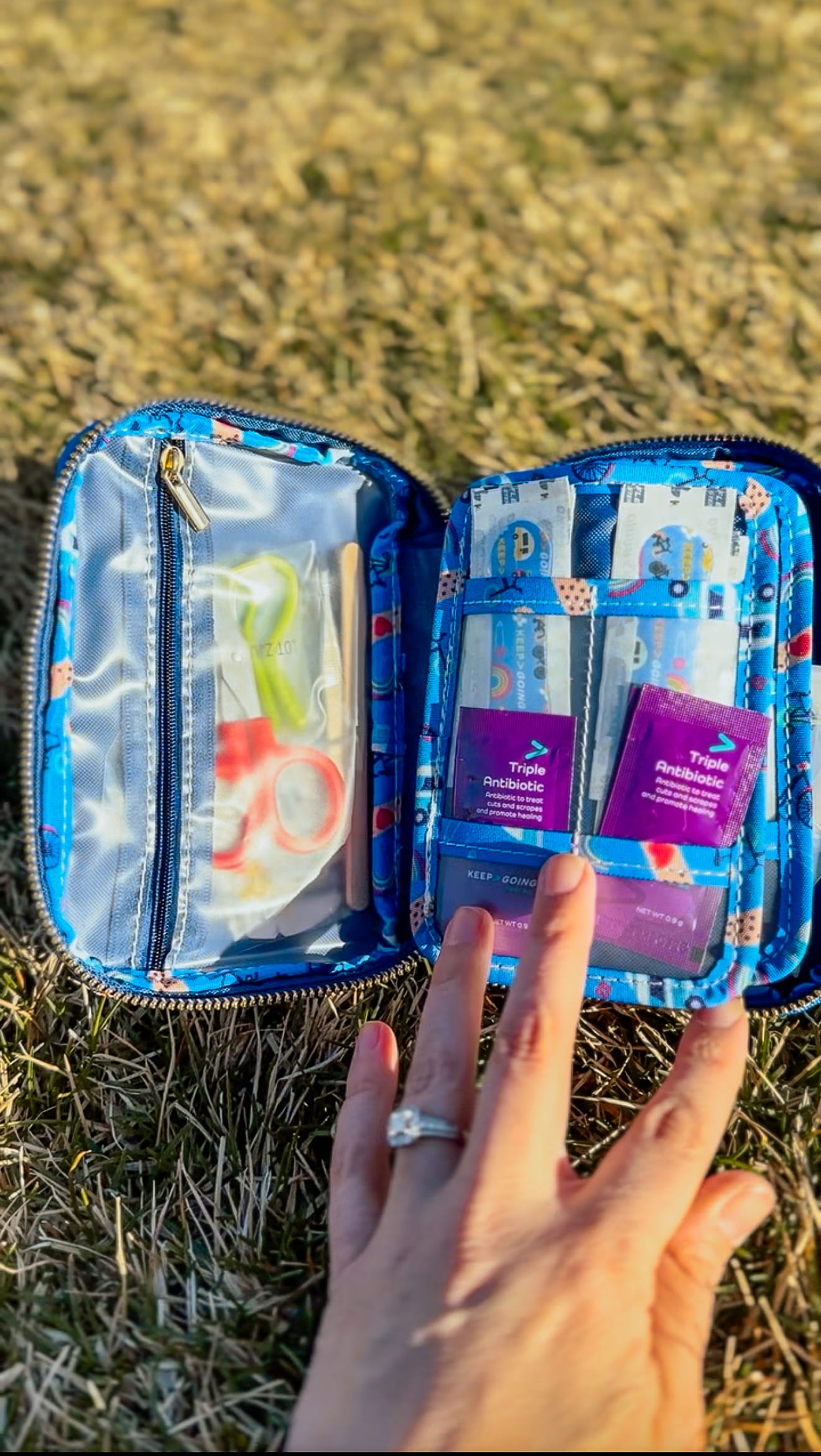 travel first aid kit for road trips