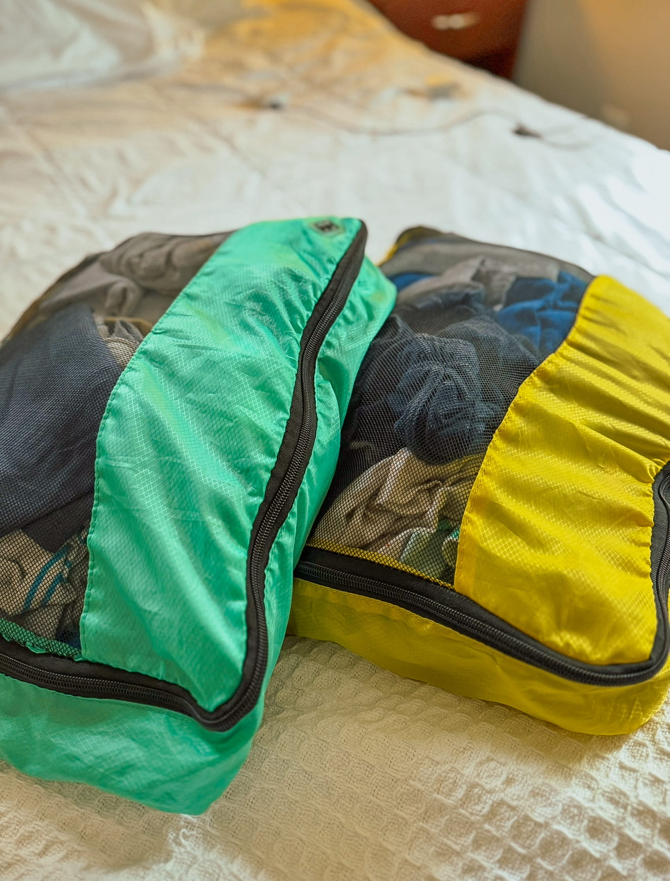 packing cubes road trip essentials