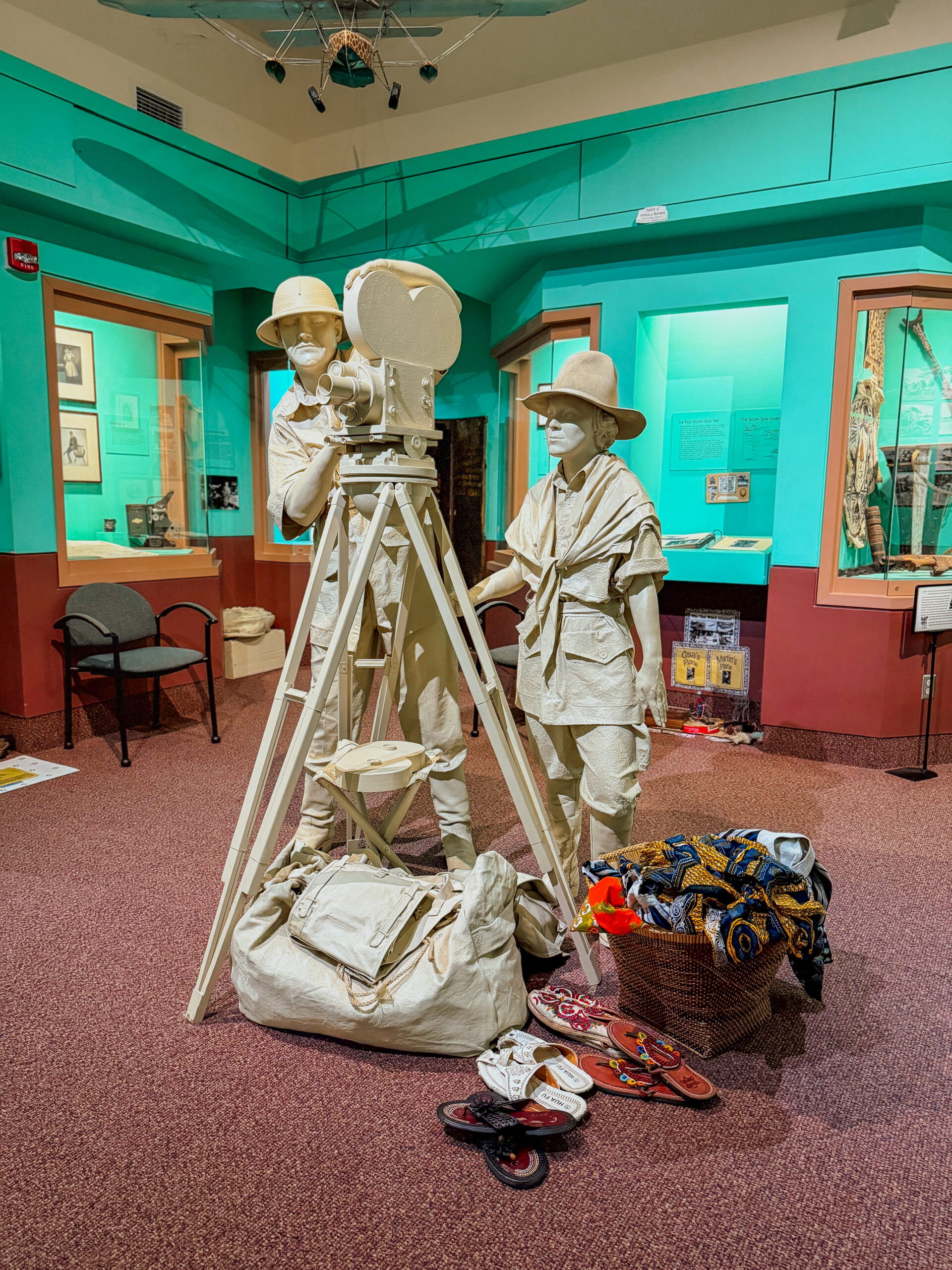 Safari museum Crawford County Pittsburg Chanute Kansas