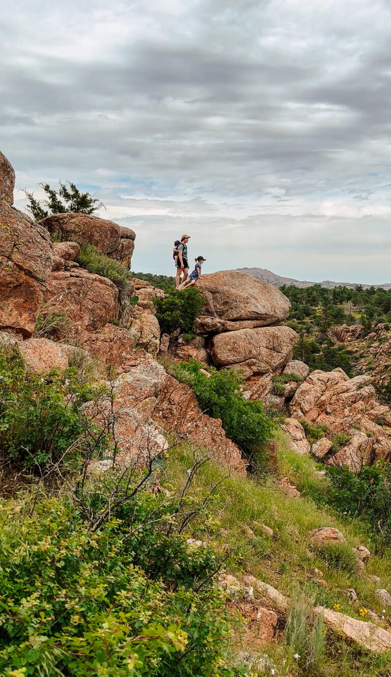 Wichita Mountain Wildlife refuge with kids in Oklahoma