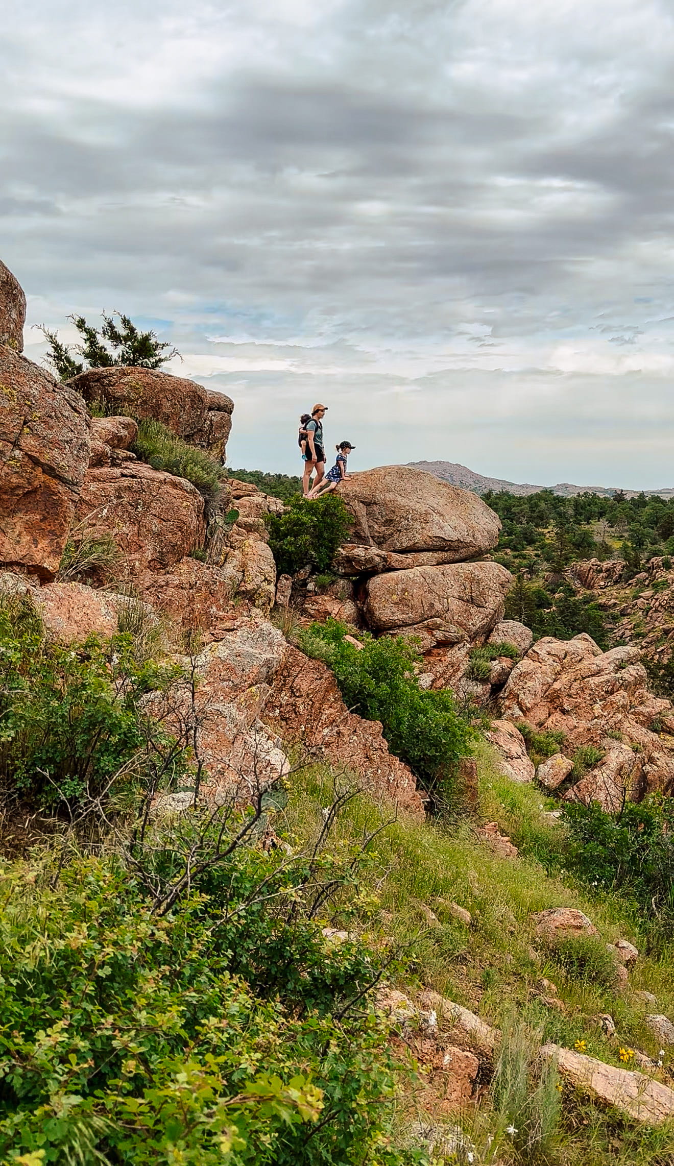 Wichita Mountain Wildlife refuge with kids in Oklahoma