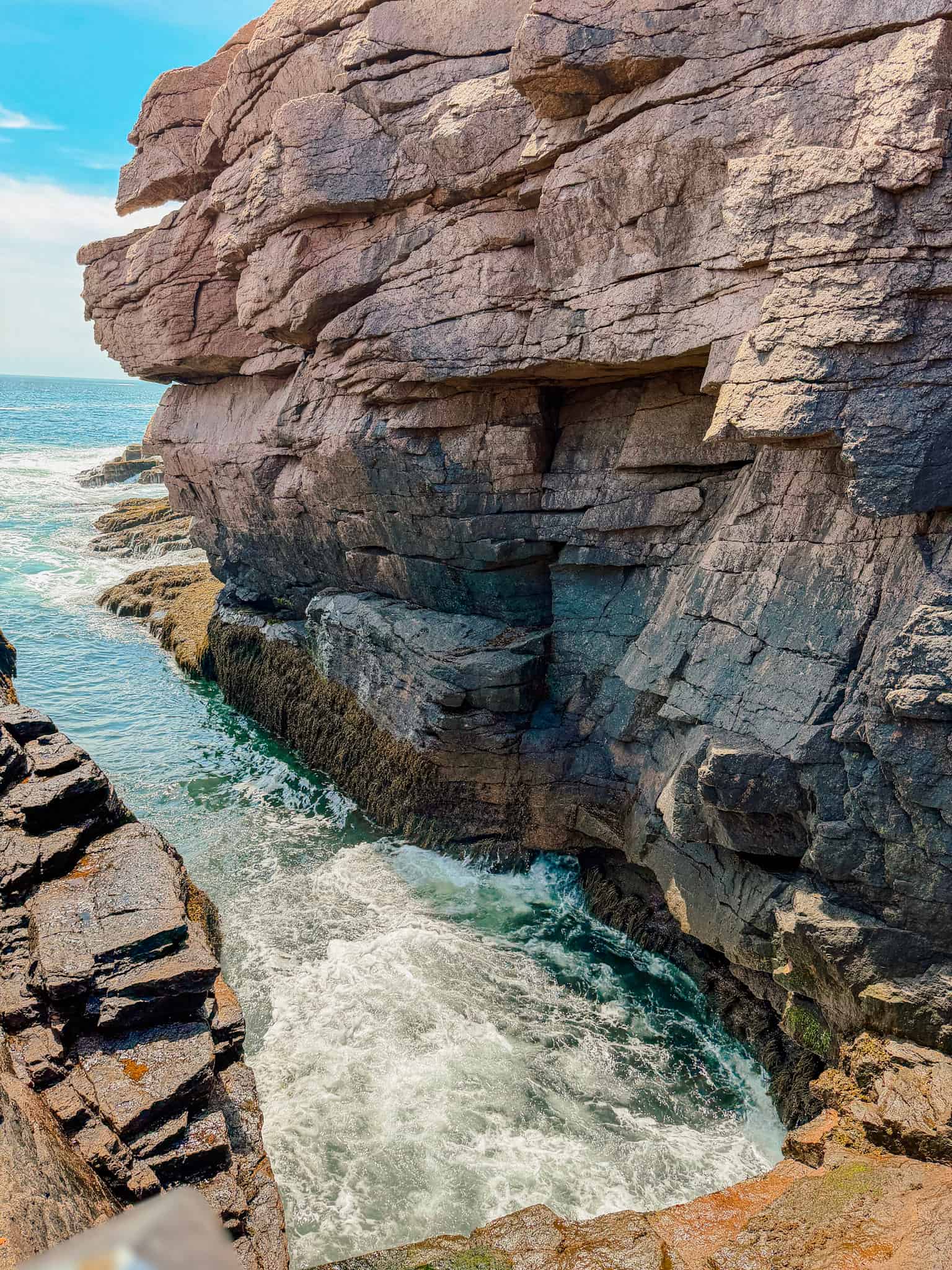 thunder hole acadia national park 