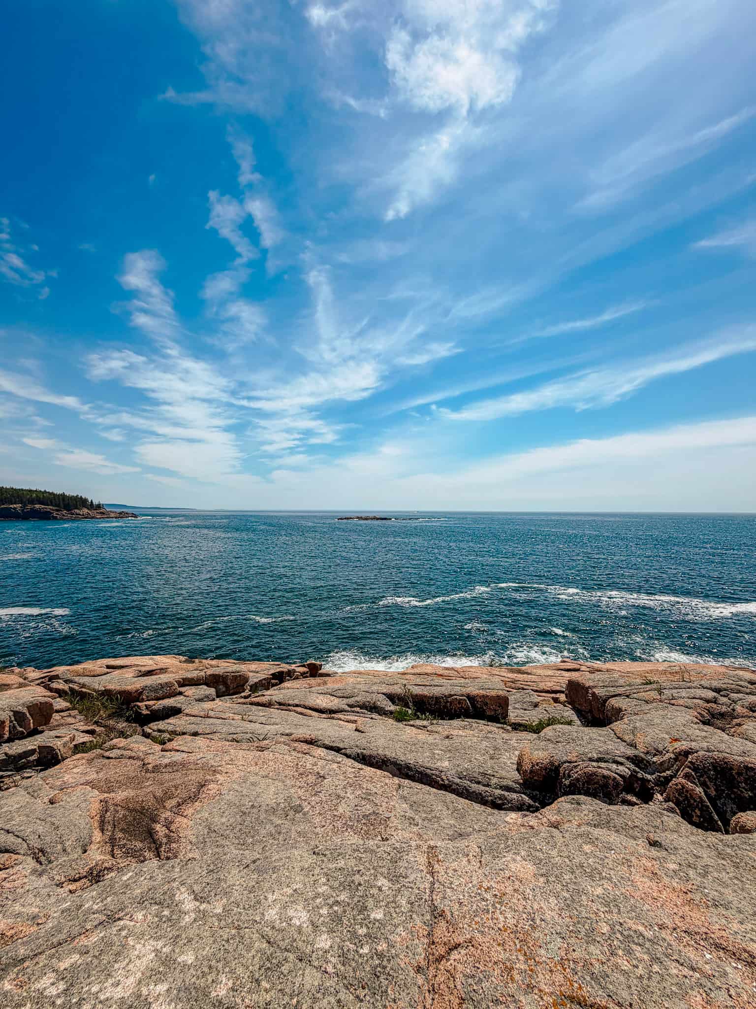 trial along ocean path