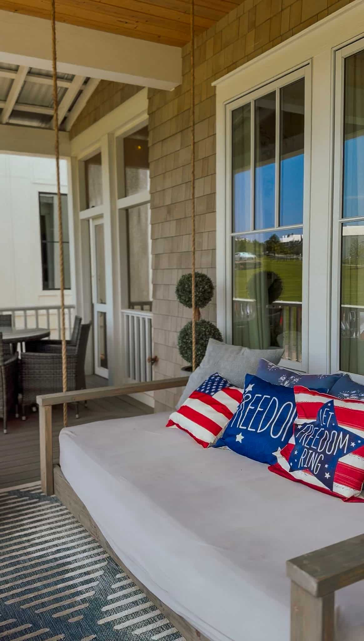 front porch swing