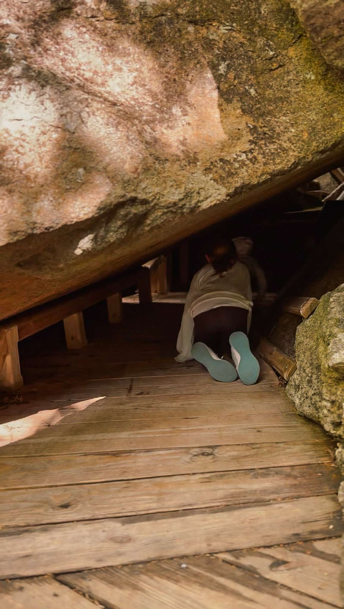 lost river gorge cave crawling