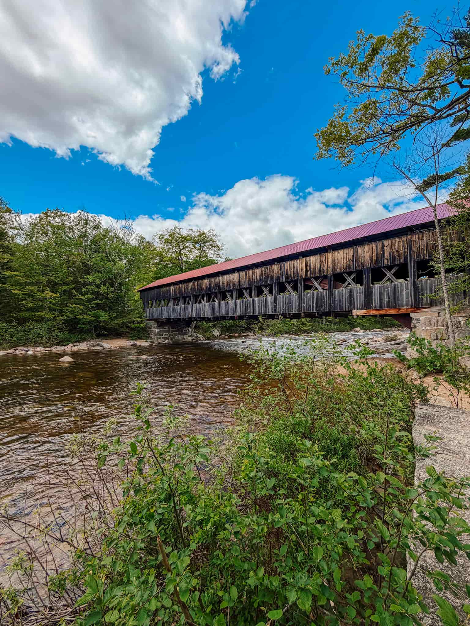 albany bridge kancagamus highway new hampshire