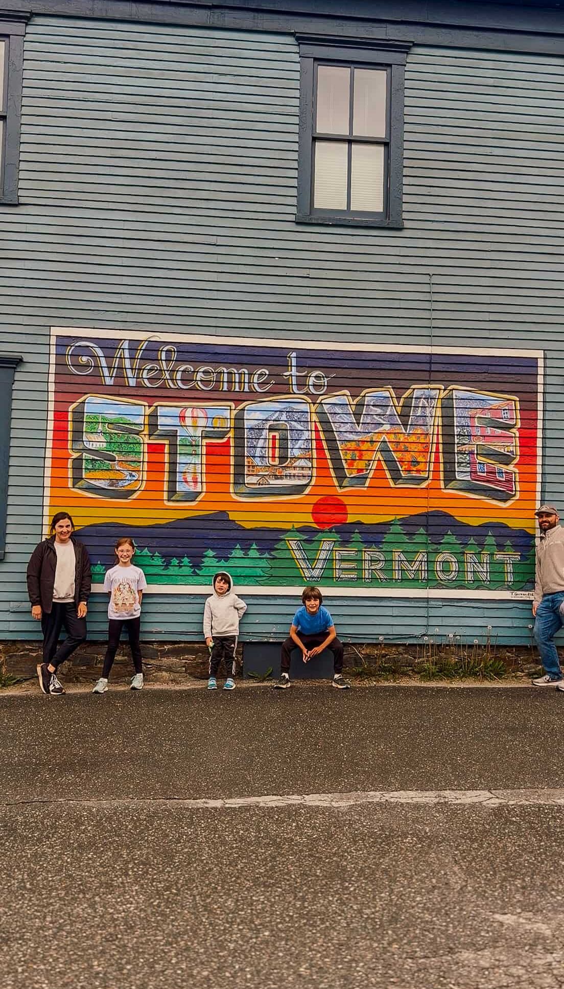 stowe with kids