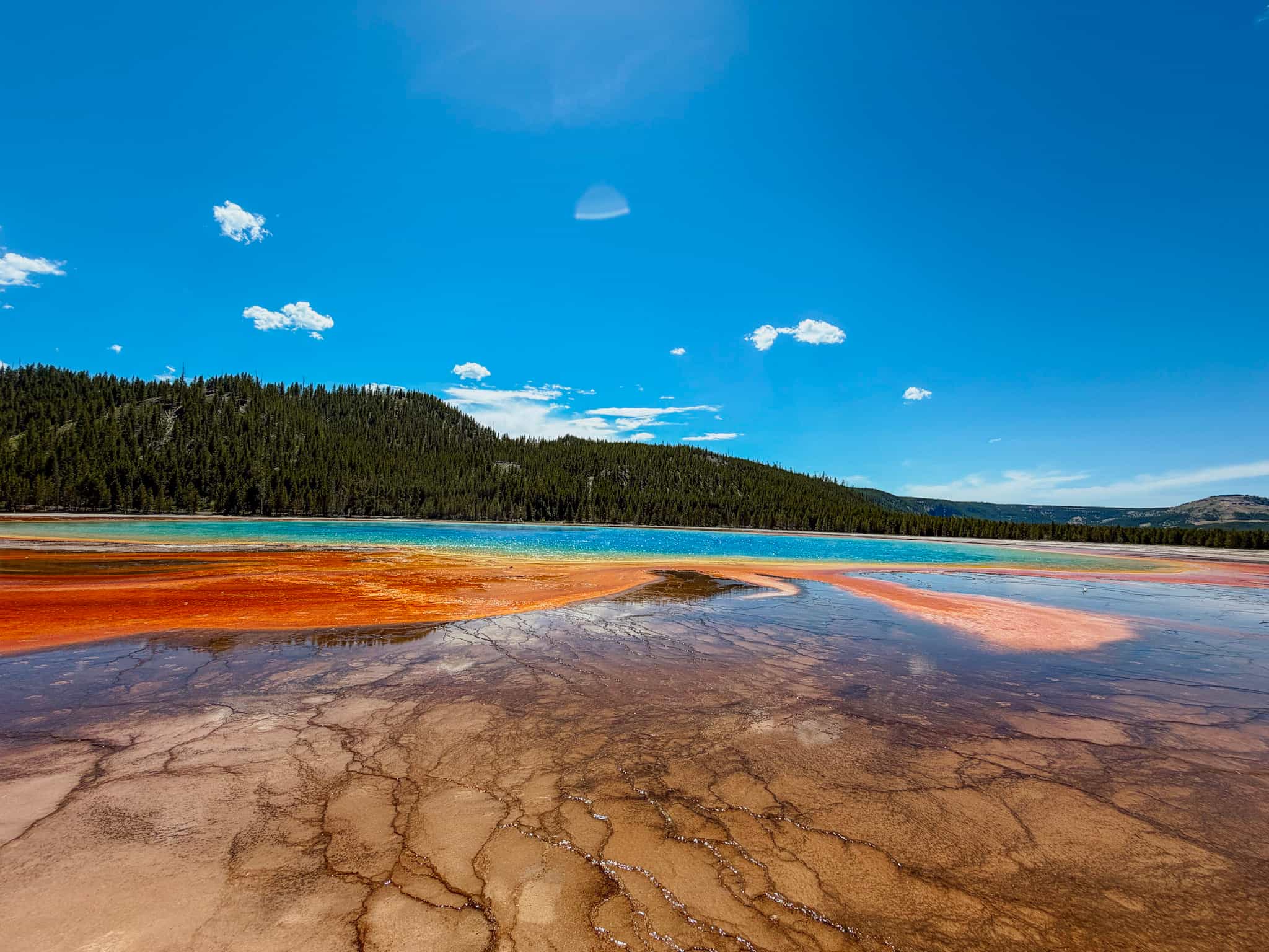 grand prismatic spring yellowstone itinerary