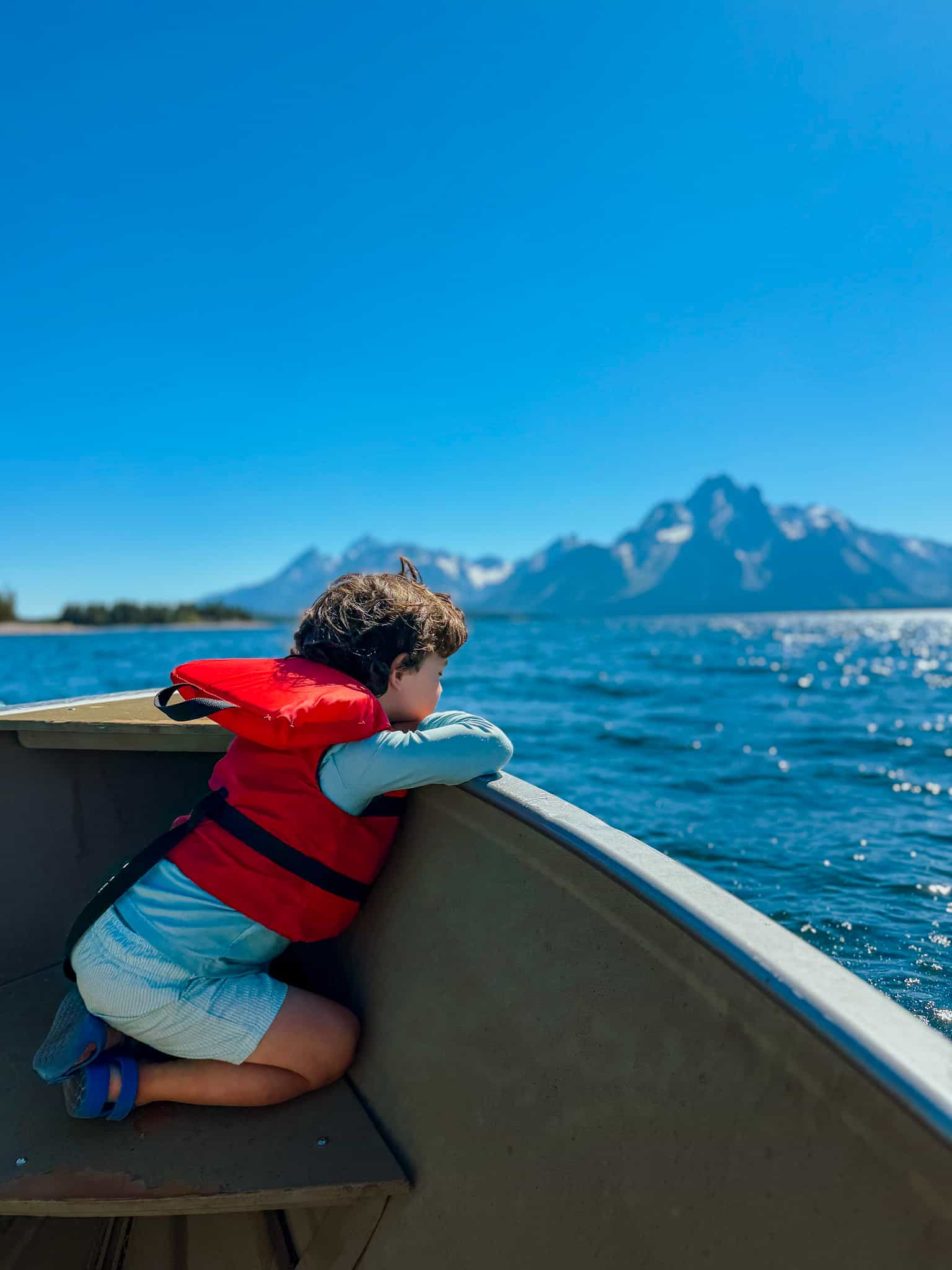 jackson lake boating
