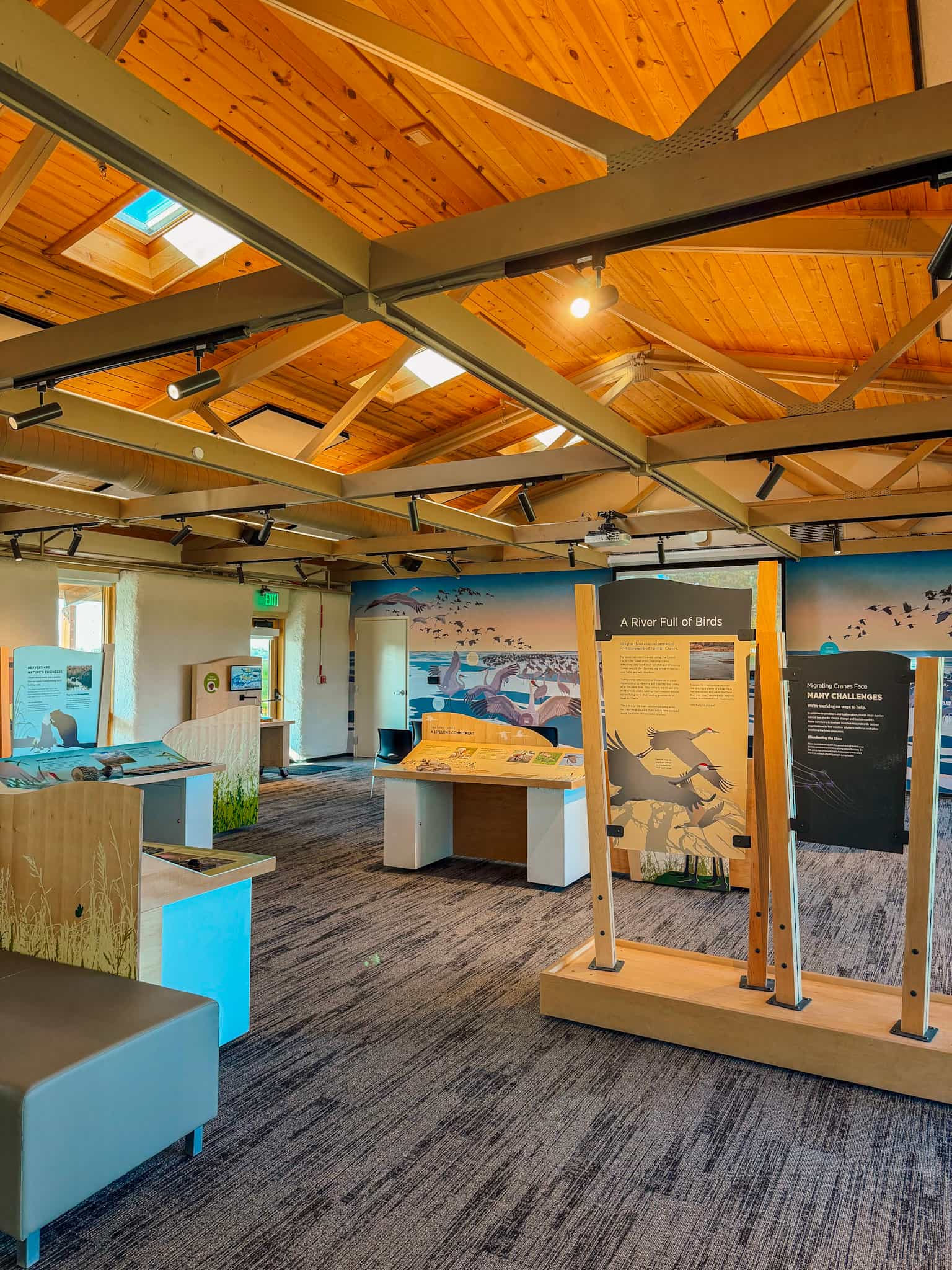 visitors center rowe sanctuary 