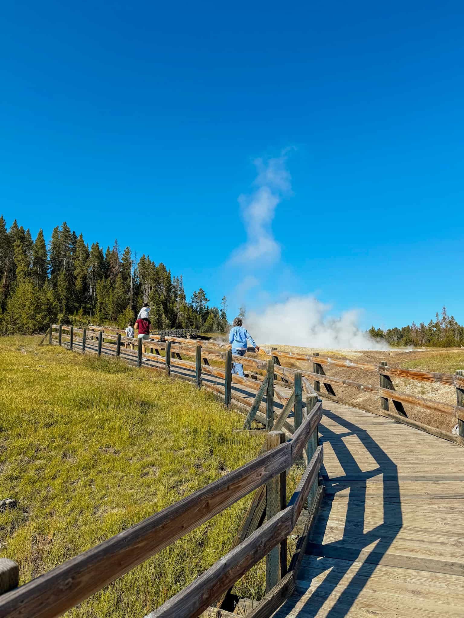 mud volcano trail loop family friendly hikes in yellowstone national park