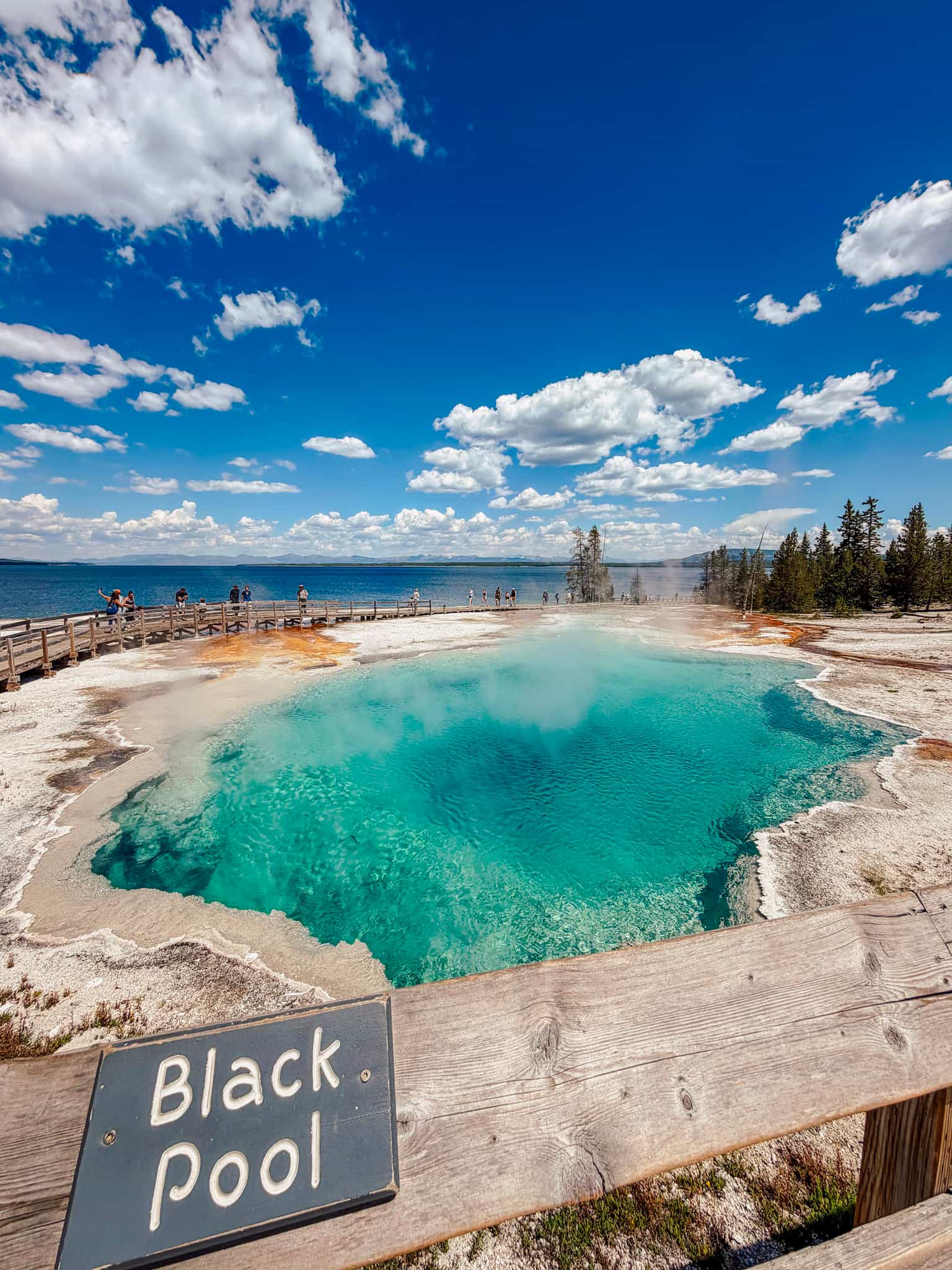 black pool west thumb geyser basin