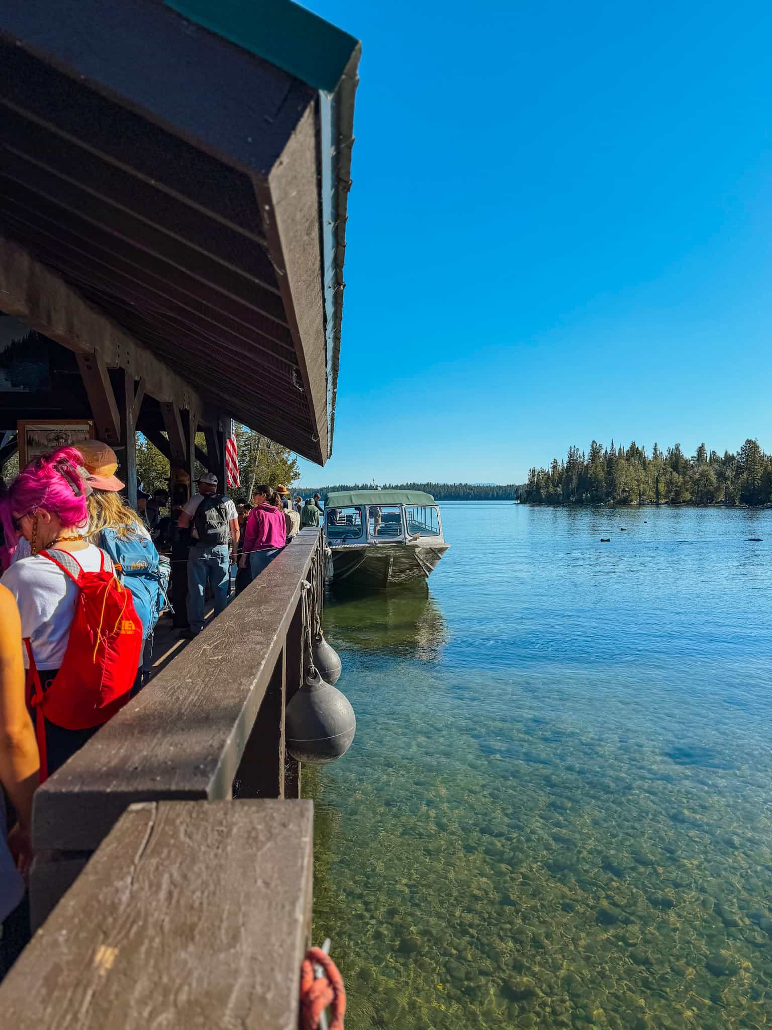 jenny lake with kids
