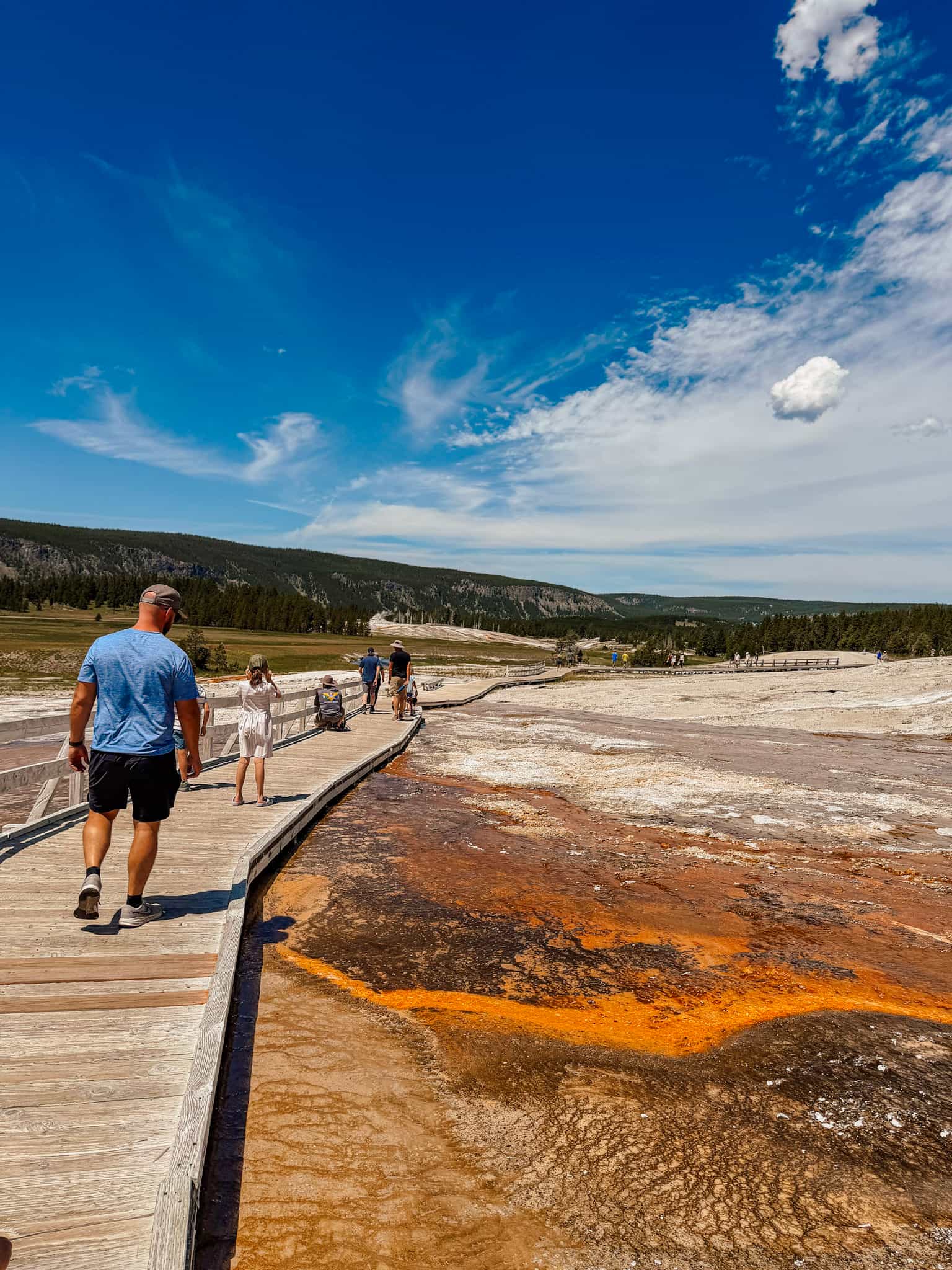 upper geyser basin trail