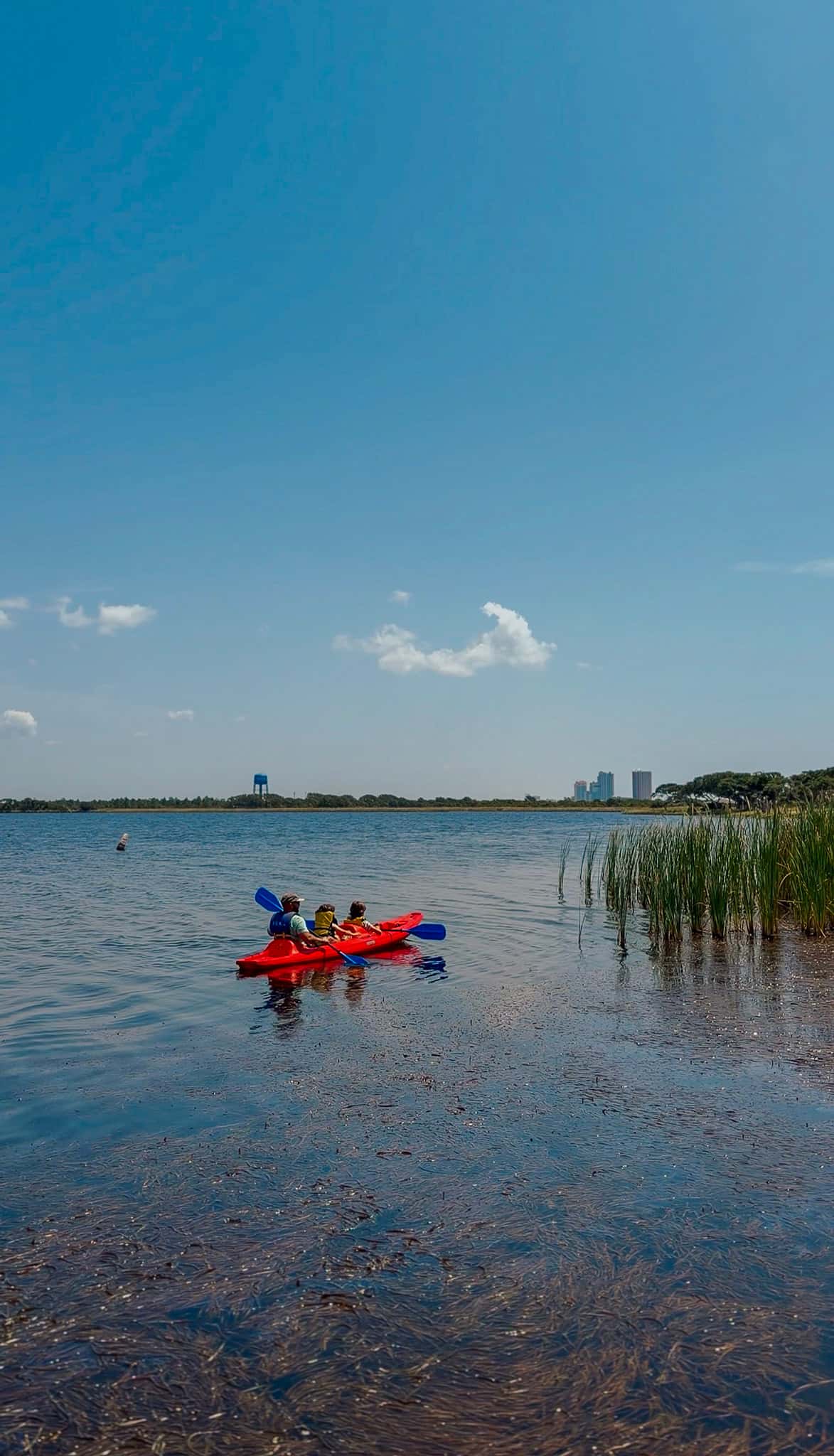 kayaking in gulf state park, gulf shores alabama 