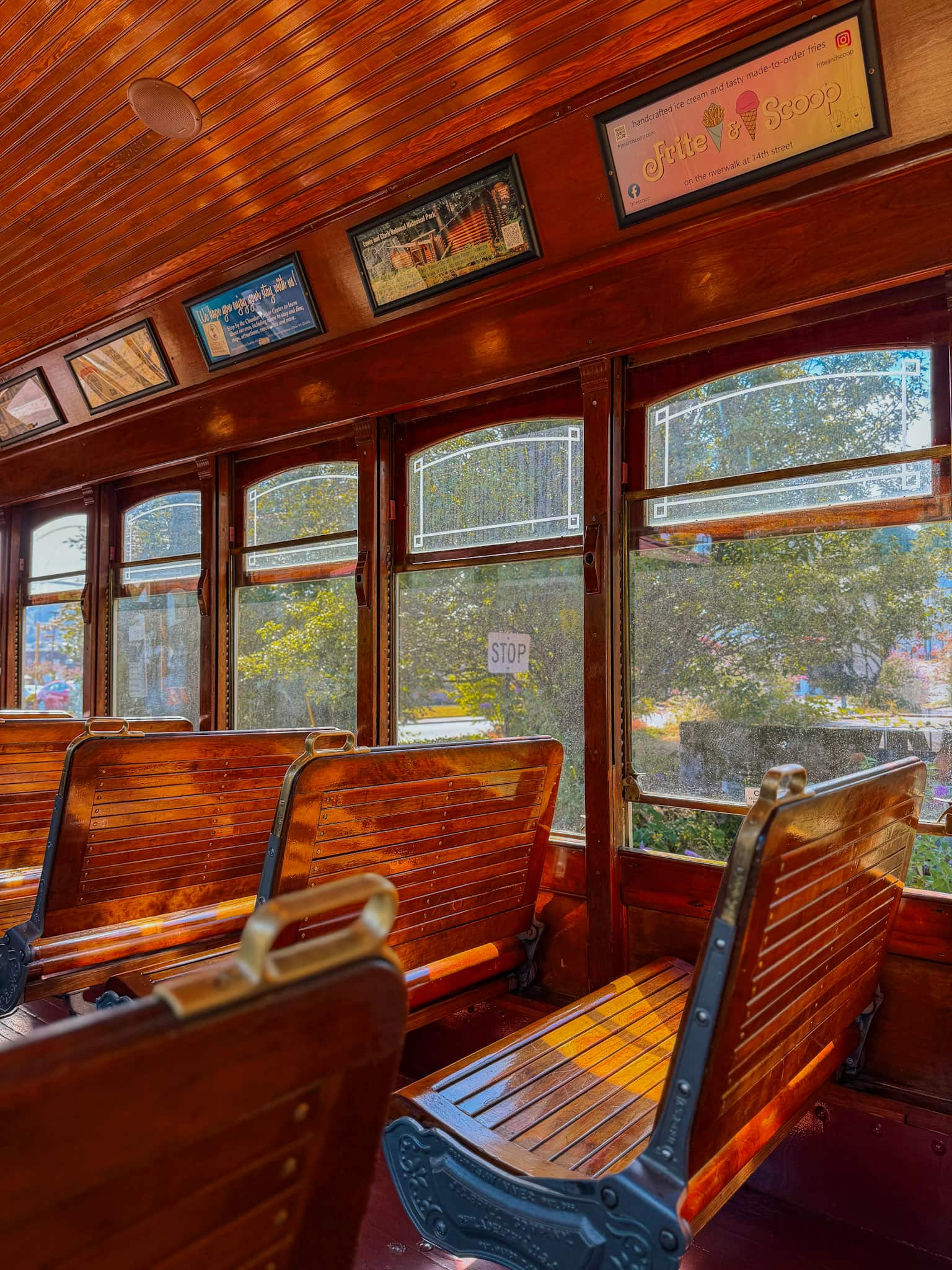astoria trolley oregon road trip with kids