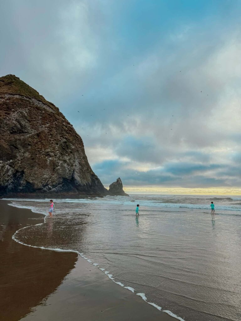 cannon beach oregon coast washington road trip