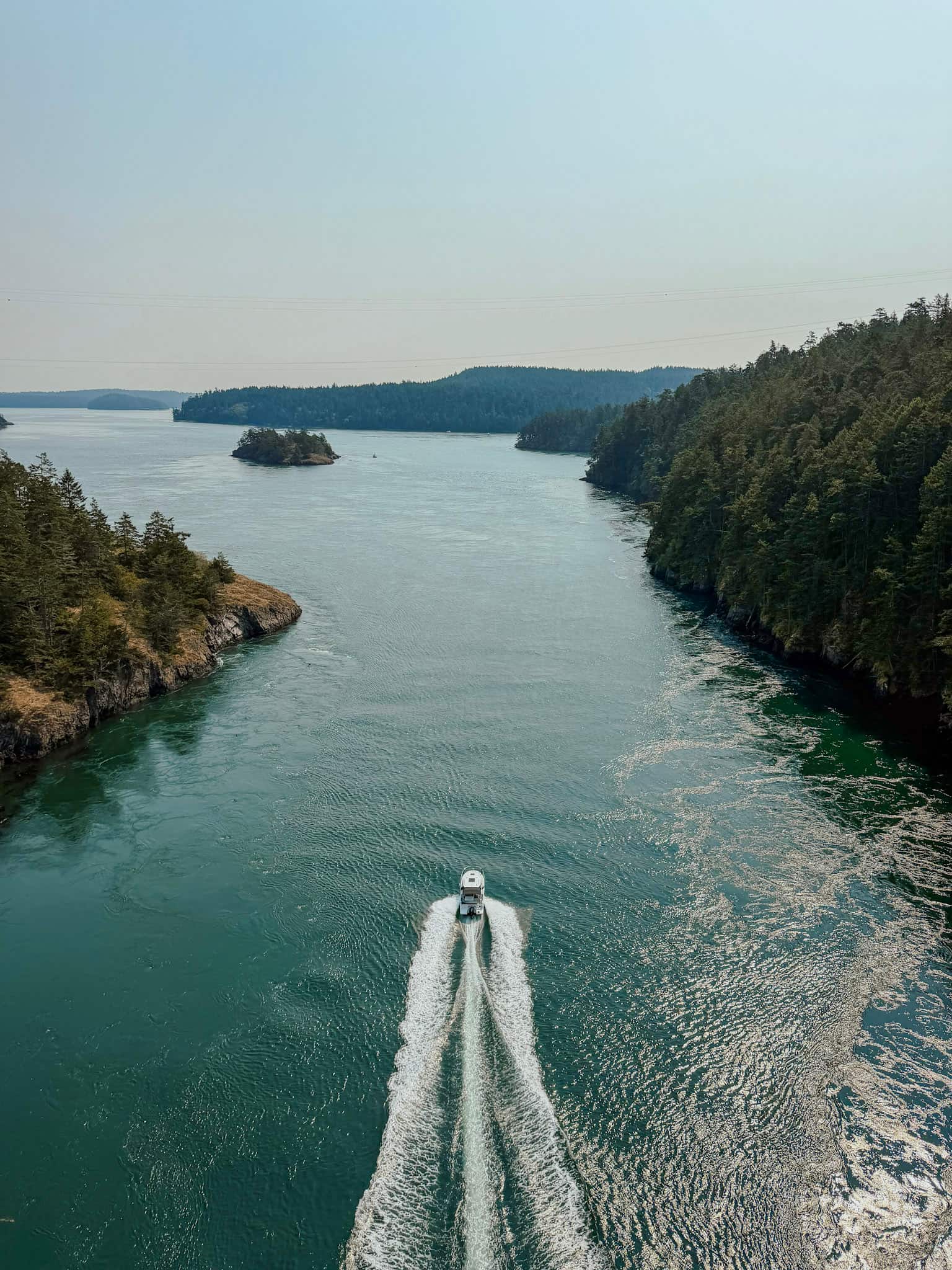 deception pass bridge washington road trip