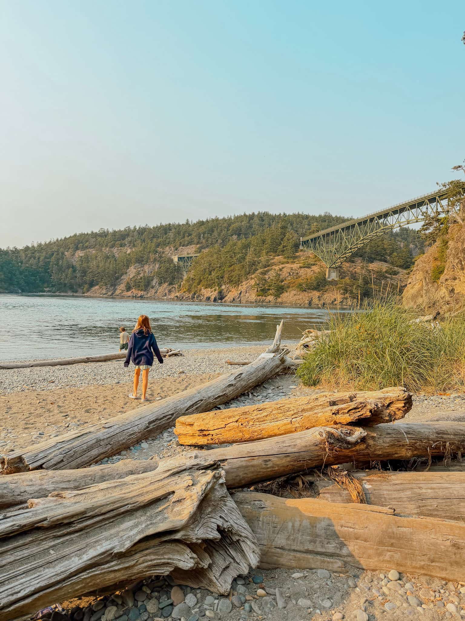 deception pass north beach washington