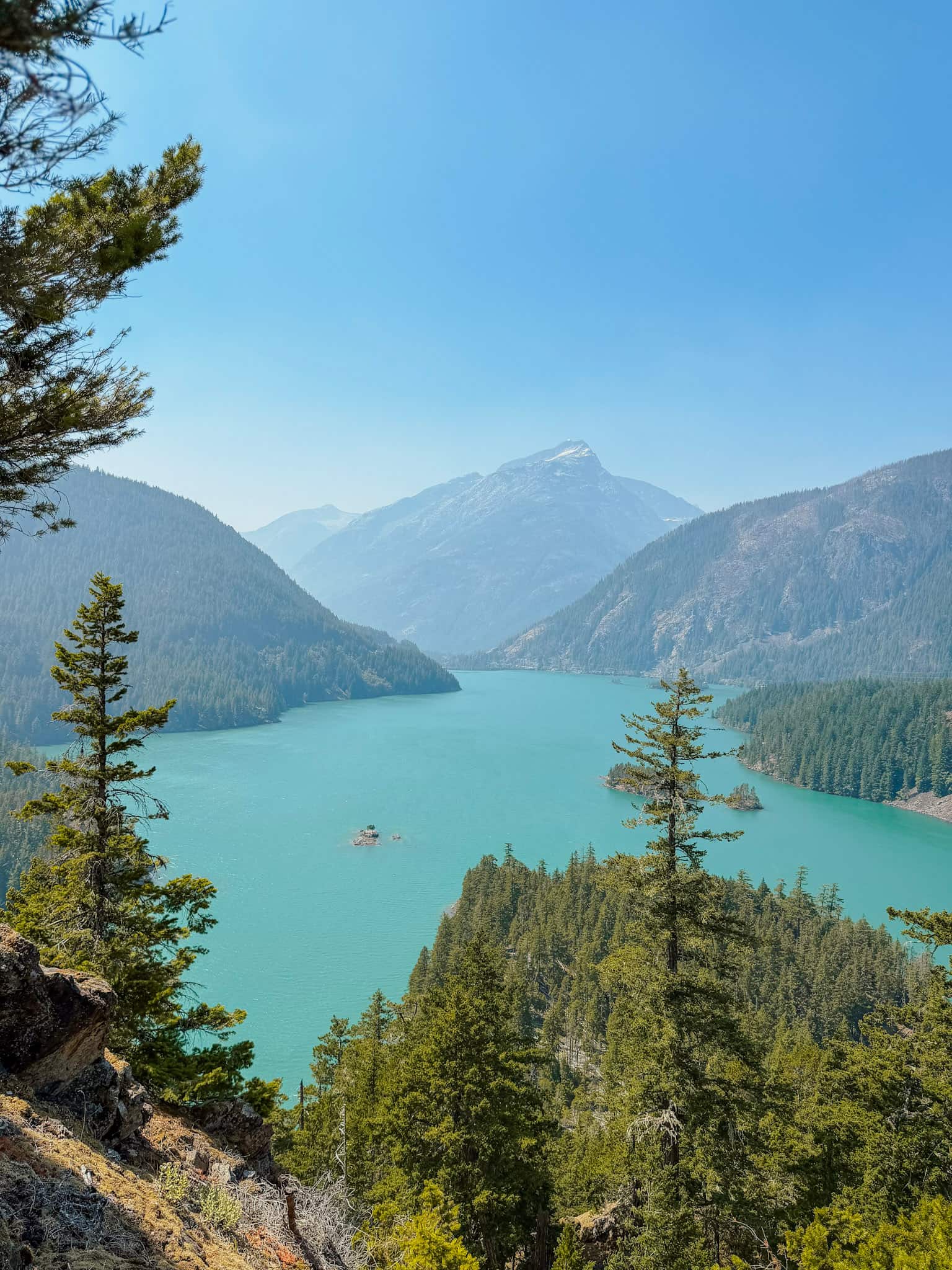 diablo lake overlook north cascades national park road trip
